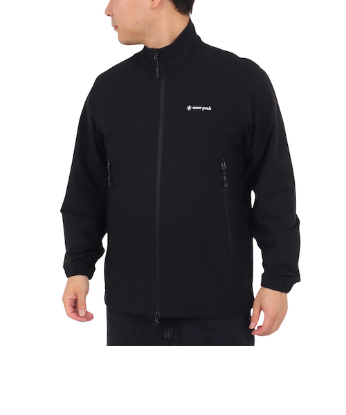 スノーピーク( peak)アウター ジャケット ストレッチクロスジャケット SPE-JK-23AU001 BK ブラッ… スノーピーク（snow peak）アウター ジャケット ストレッチクロス