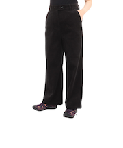 パンツ ボトム コットンフレアパンツ ZHFAO35-008 ブラック