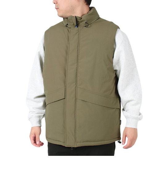 パワー・トゥ・ザ・ピープル(POWER TO THE PEOPLE)アウター ベスト MOVING 中綿ダウンベスト 3901101-31 KHA カーキ は…