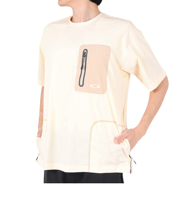 オークリー（OAKLEY）USサイズ 半袖 Tシャツ 防水 4Way ストレッチ 胸ポケット ラチチュード ユーティリティ Multi-Pocket FOA4…
