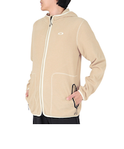 オークリー（OAKLEY）フリース ジップアップ パーカー Latitude Fleece FOA404807 ベージュ USサイズ