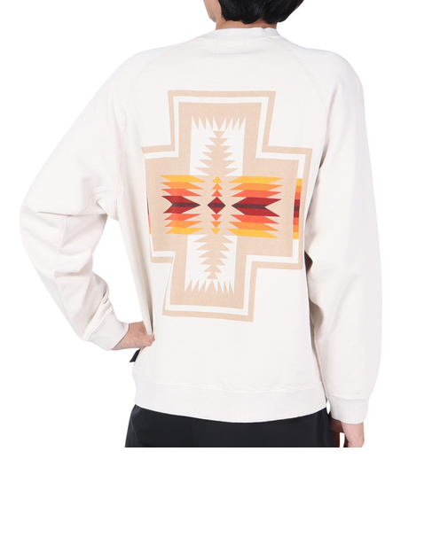 ペンドルトン（PENDLETON）トレーナー スウェット ラグラン バックプリントスウェット 19807225 Ivory アイボリー