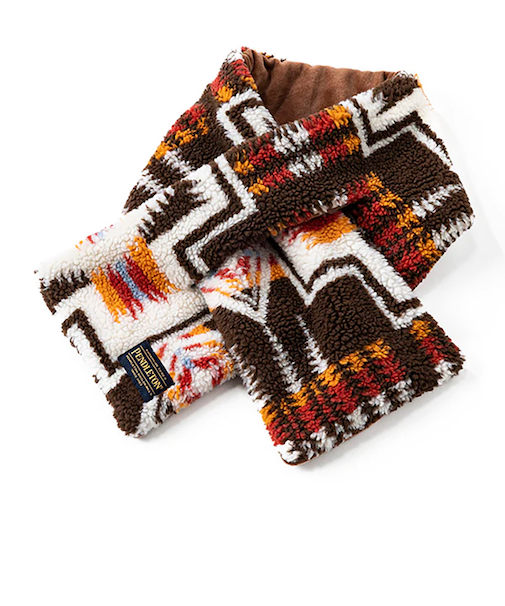 ペンドルトン（PENDLETON）ボアマフラー 19807327026000 ブラウン