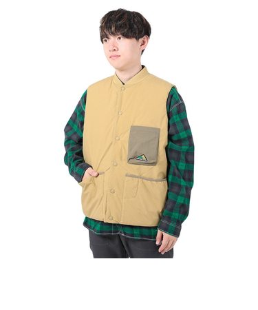 ニューバランス（new balance）ベスト 中綿 MT1996 リバーシブルベスト AMV35092BG4 ベージュ