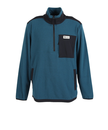 アウトドアリサーチ（OUTDOOR RESEARCH）トレッキングウェア トレイルミックス クォータージッププルオーバー 19845917 Hb/Bk