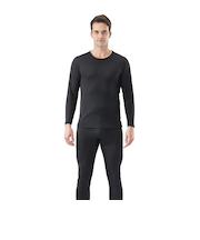 ミズノ（MIZUNO）アンダーシャツ ブレスサーモアンダーウエア 中厚 for Active クルーネック長袖シャツ C2JAA63109