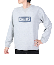 チャムス（CHUMS）スウェット トレーナー チャムス ロゴ クルートップ CH00-1416-G050 グレー 裏起毛 綿100