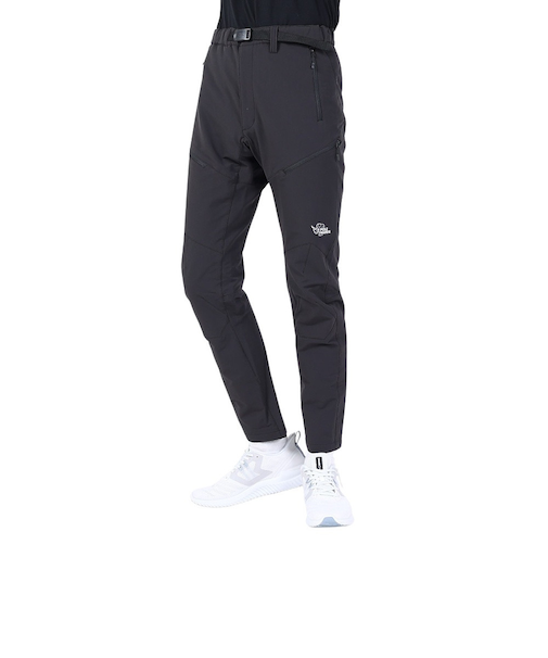 POLEWARDSパンツ ボトム デュラブル サーモトレックパンツ PW2QJD12 BLK ブラック 高耐久 撥水 ストレッチ