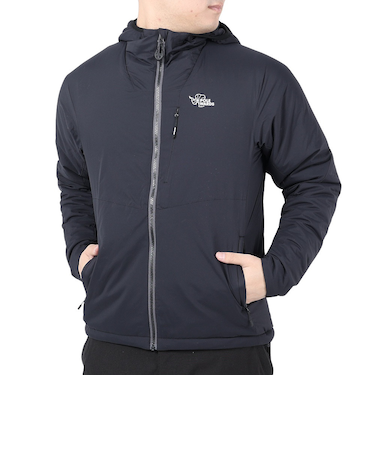 POLEWARDS(POLEWARDS)アウター 中綿 ジャケット エクスコアレッドポイントV2フーディー PW2QJN09 BLK ブラック 収納袋付