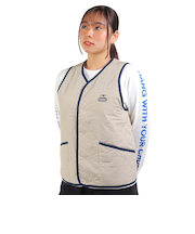 チャムス（CHUMS）カポックキルティングリバーシブルベスト CH14-1374-G069