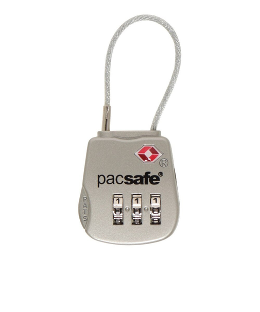 パックセーフ（pacsafe）ダイヤルロック プロセーフ800 12970026015000 シルバー