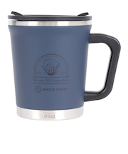 ホールアース（Whole Earth）カップ マグカップ 保温 保冷 フタ付き ダブルマグ WE2PDD02 NVY
