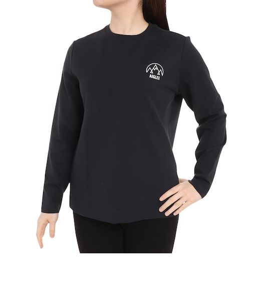 UVカット長袖ロゴTシャツ ZTFAO09-001