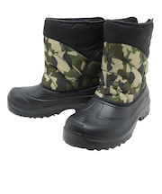 スノーブーツ 2F0005-SHTR-805MS0064 迷彩柄 CAMO 内側ボア あったか アウトドア レジャー 脱ぎ履きしやすい 雪道 防寒