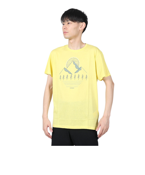 半袖Tシャツ カットソー MORONI 5 57628 411 イエロー