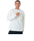 ニューバランス（new balance）長袖Tシャツ ラッシュガード MT1996 ロングTシャツ AMT45018 WT ホワイト 吸汗速乾 透けにくい