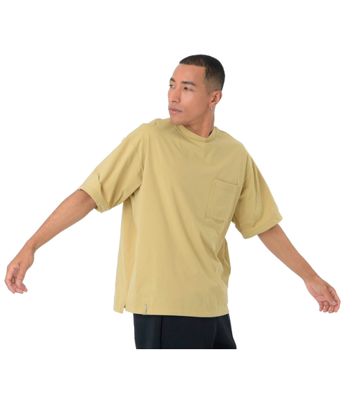 ニューバランス（new balance）半袖Tシャツ ラッシュガード MT1996 Tシャツ AMT45019 BG4 サンドベージュ 吸汗速乾 4wayスト…