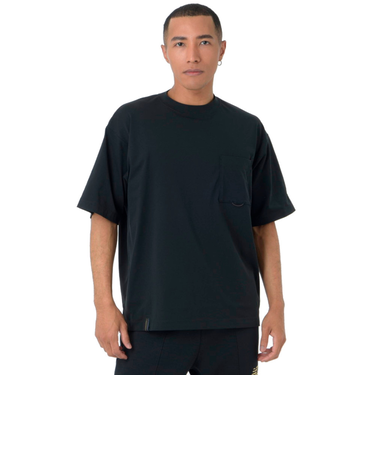 ニューバランス（new balance）半袖Tシャツ ラッシュガード MT1996 Tシャツ AMT45019 BK ブラック 吸汗速乾 4wayストレッチ …