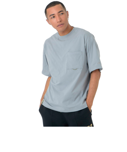 ニューバランス（new balance）半袖Tシャツ ラッシュガード MT1996 Tシャツ AMT45019 YST グレー 吸汗速乾 4wayストレッチ …