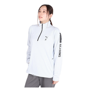 プーマ（PUMA）スポーツウェア 長袖 ハーフジップ 通気性 ランニング シーズンズ クォータジップ 524908 42 レインウェア