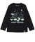 クリフメイヤー（KRIFF MAYER）ジュニア Tシャツ 長袖 UVさらすべ蓄光白亜ロンT 2337844K-19:BLACK ブラック UVケア