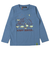 クリフメイヤー（KRIFF MAYER）ジュニア Tシャツ 長袖 UVさらすべ蓄光白亜ロンT 2337844K-70:SAX サックス UVケア
