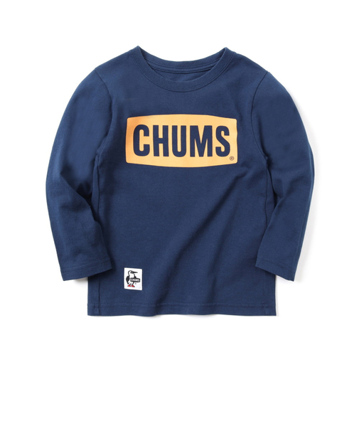 チャムス（CHUMS）ジュニア ロゴロングスリーブTシャツ CH21-1304-N104