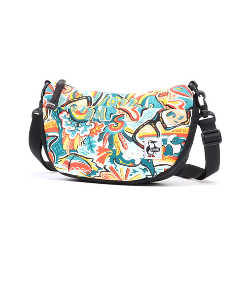 チャムス（CHUMS）ミニ バナナショルダーバック スウェットナイロン CH60-3609-Z308