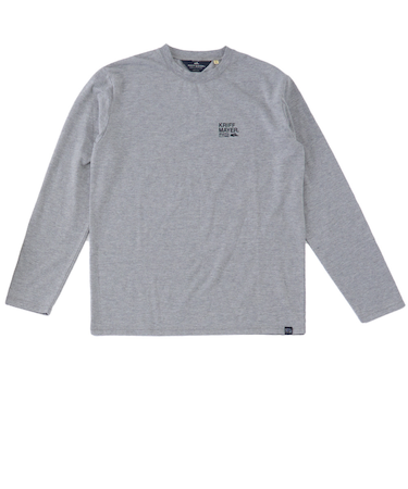 クリフメイヤー（KRIFF MAYER）バックプリント 長袖Tシャツ 2464902 13 A/GRAY