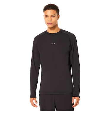 オークリー（OAKLEY）Tシャツ 長袖 ラチチュード LATITUDE ARC RC FOA405458-02E ブラック 吸汗速乾 ストレッチ USサイズ…