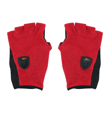 カペルミュール（KAPELMUUR）サイクリング 指キリグローブ パイルグローブ kpgs1018-RD
