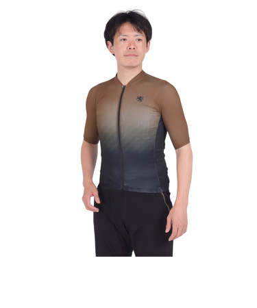 カペルミュール（KAPELMUUR）サイクリング ウェア 半袖 アドバンス4 ジャージ lihs1042-BR
