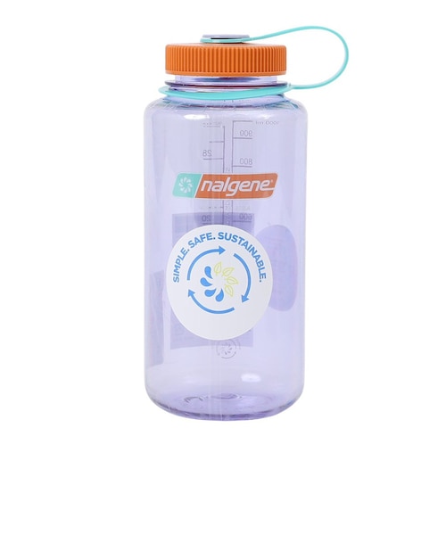 ナルゲン（nalgene）広口1.0L 91643 Renew アメジスト｜ヴィクトリア