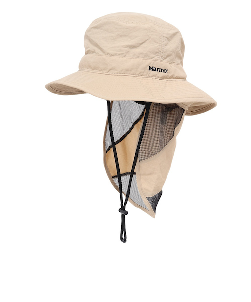 マーモット（Marmot）帽子 トレッキング 登山 サンシェード ハット TSSUE410-BEG UV