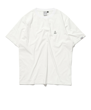 UV カット 吸汗速乾 4Way ストレッチ マウントダ ショートスリーブ ティー RE24SUK5610007 WHT