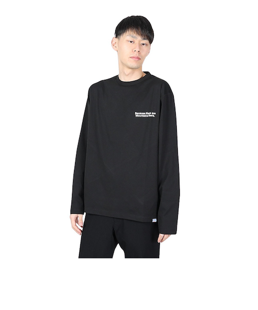 長袖Tシャツ ロンT ワイハイカー ロングスリーブ ティー RE24SUK5610009 BLK 速乾
