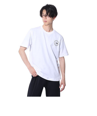 ザ・ノース・フェイス(THE NORTH FACE)Tシャツ 半袖 SIMPLE LOGO シンプルロゴ NT32442X 白 ホワイト 速乾 伸縮性
