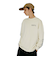 スリーブプリント ロングスリーブTシャツ 19822010  IVR