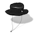 スイスブランド UV カット ひんやり 吸湿速乾 帽子 ハット トレッキング BREATHABLE HAT RE24SST5700029 BLK