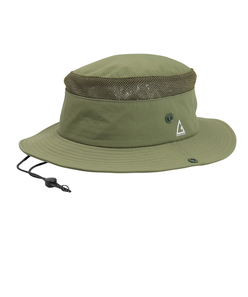 スイスブランド UV カット ひんやり 吸湿速乾 帽子 ハット トレッキング BREATHABLE HAT RE24SST5700029 OLIVE