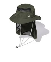 スイスブランド UV カット ひんやり 吸汗速乾 ハット SUNSHADE HAT RE24SST5700033 OLIVE