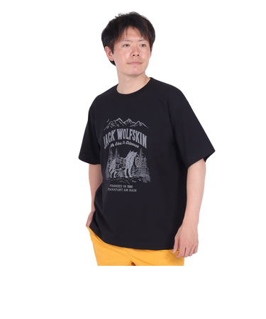 ジャックウルフスキン（JackWolfskin）半袖Tシャツ JP WANDER WOLF T 5033971_6000