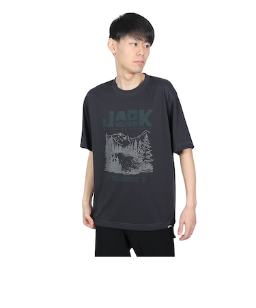 ジャックウルフスキン（JackWolfskin）半袖Tシャツ JP YUKON POSTER SS T 5034251_6350