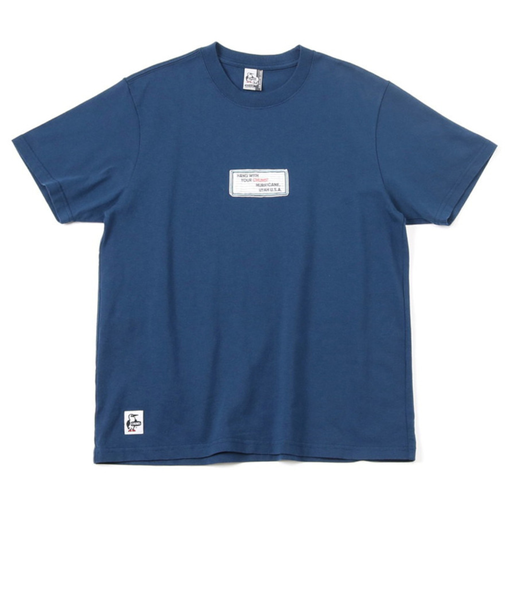 チャムス（CHUMS）高耐久 ヘビーウェイトコットン ファクトリーTシャツ CH01-2352-N001 ネイビー 綿100 厚地