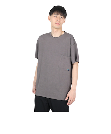 半袖Tシャツ カットソー ショートスリーブ ロック グレー 19821819 GRY