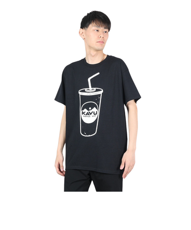 半袖Tシャツ カットソー ラージシェイク Tシャツ ブラック 19822046 BLK