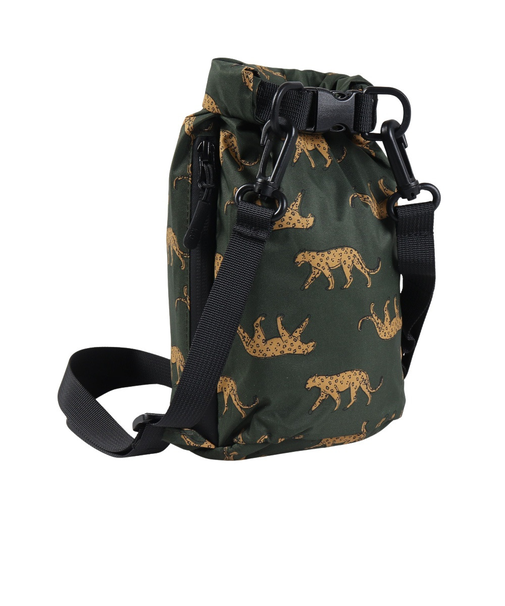 キウ（Kiu）スタッフサック ミニポシェット レオパード K363-175