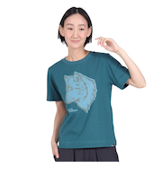 ジャックウルフスキン（JackWolfskin）ウルフフェイス Tシャツ 5033821-4299