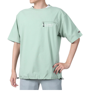 ボンファイア(Bonfire)速乾 撥水 ストレッチ BACKMESH.P 半袖 Tシャツ 50BNF4SCD2312 MNT ミント ポケッタブル