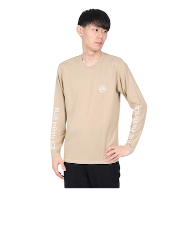 オンヨネ（ONYONE）長袖Tシャツ ロンT YADAKAINO 防虫 ロングスリーブ ロゴTシャツ BIJ94101PB 186 ベージュ
